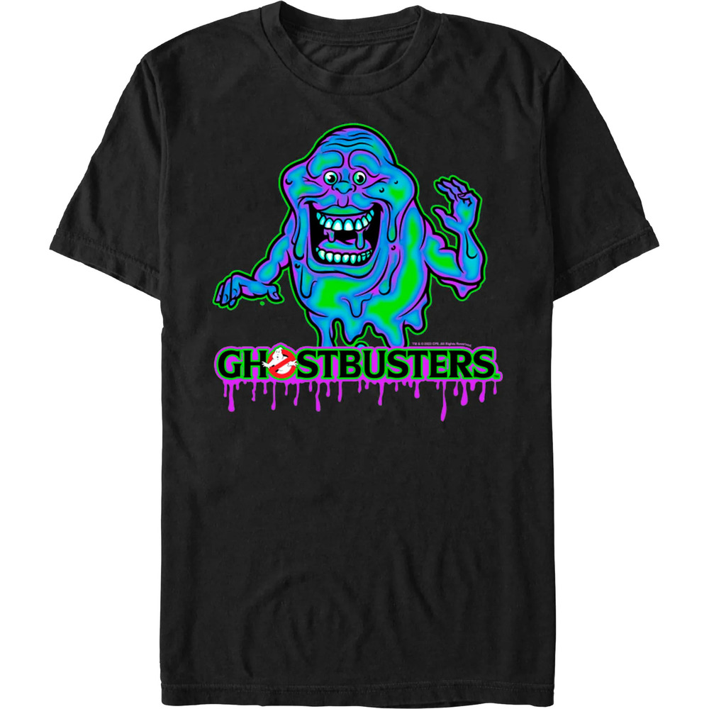Slimer Colorful Little Spud Ghostbusters Tshirt
